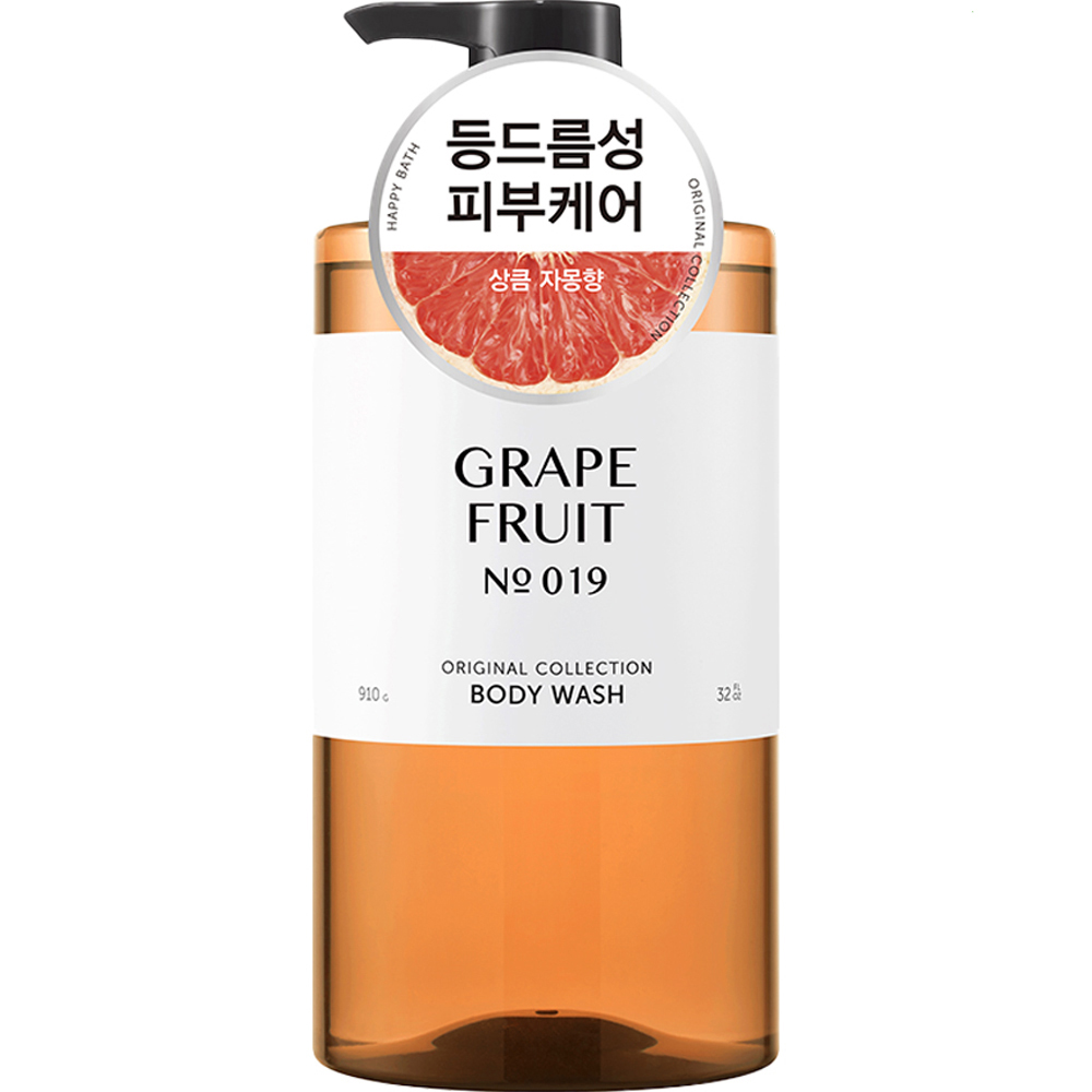 해피바스 오리지널 컬렉션 바디워시 자몽향