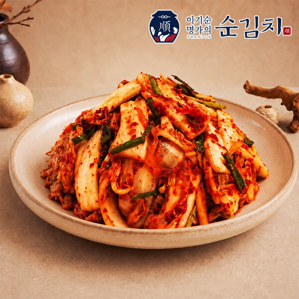 국내산 김치 이기순 명인의 순(順) 겉절이 3kg 국산 김치 100% 국내산 프리미엄