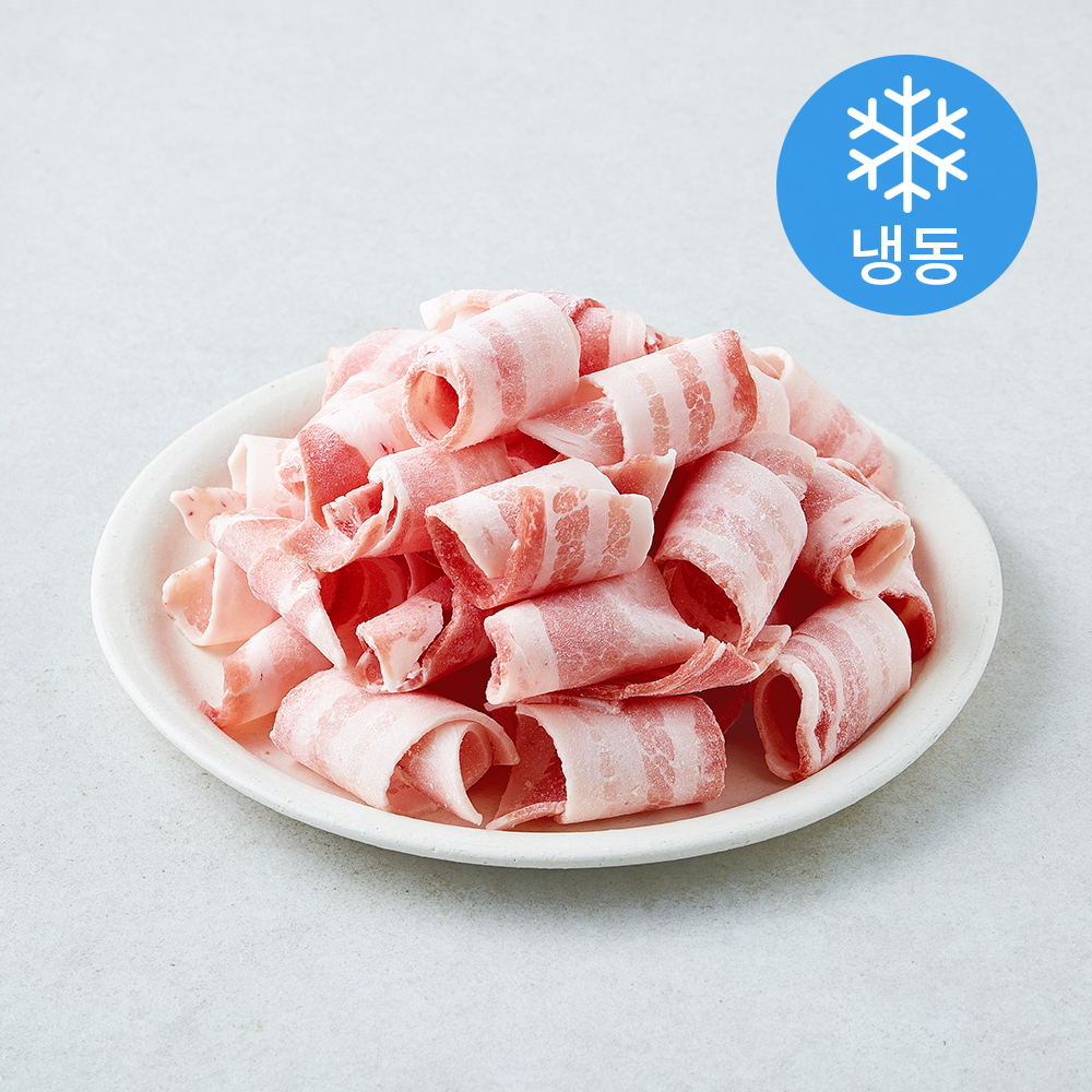 [로켓프레시] 돌돌말이 대패 삼겹살 (냉동)