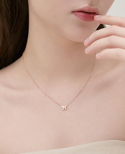 LALA J 나비 목걸이 (JJLJNQ6B1302SR420)