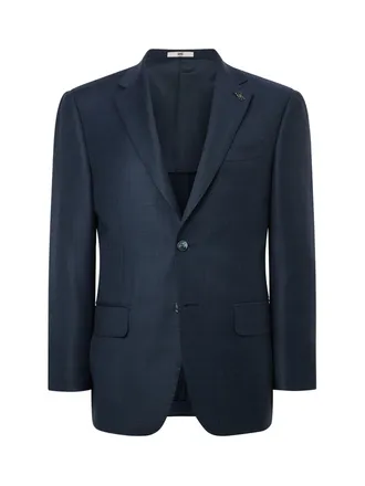 그린 [LORO PIANA 원단] 울100 체크 수트 자켓 DMSJ4A012E2
