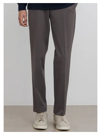 브라운 4way stretch 기능성 컴포트핏 팬츠 DMPA3C052W2