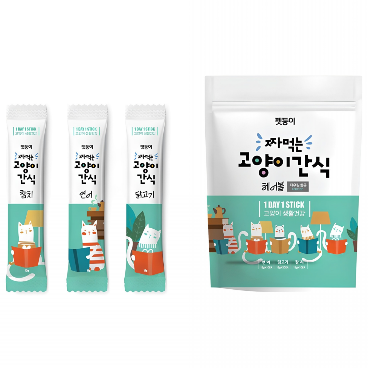 펫둥이 짜먹는 고양이 간식