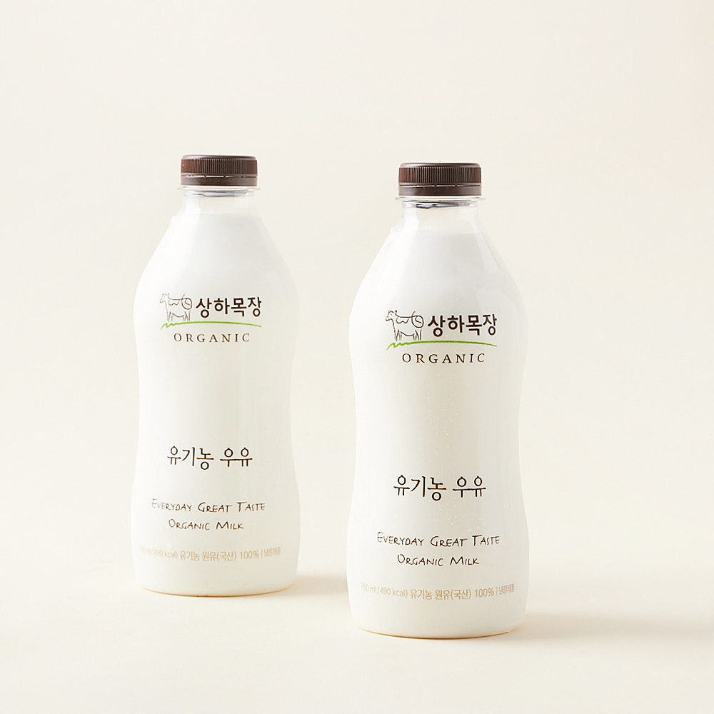 상하목장 유기농인증 우유