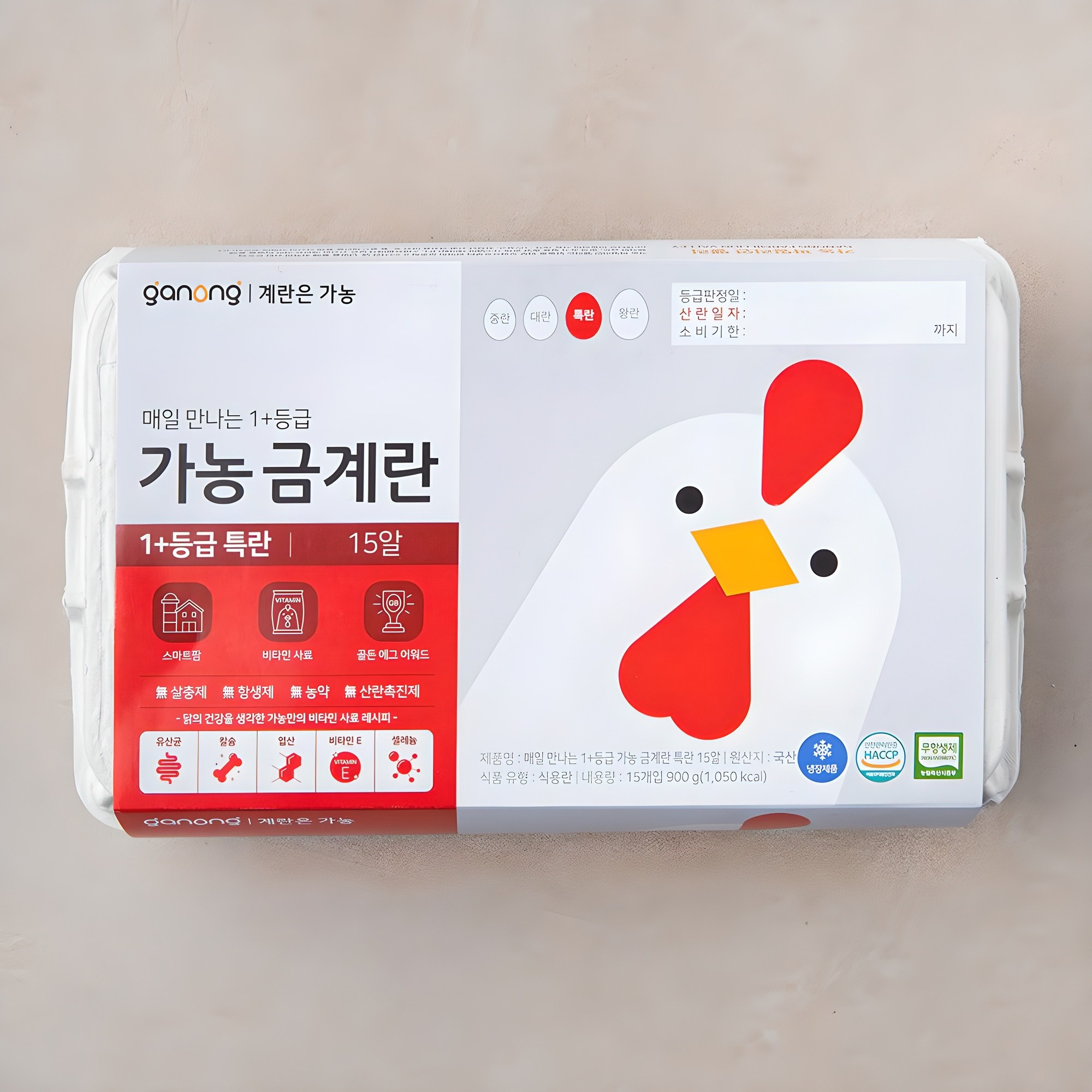 가농 무항생제 1+등급 특란