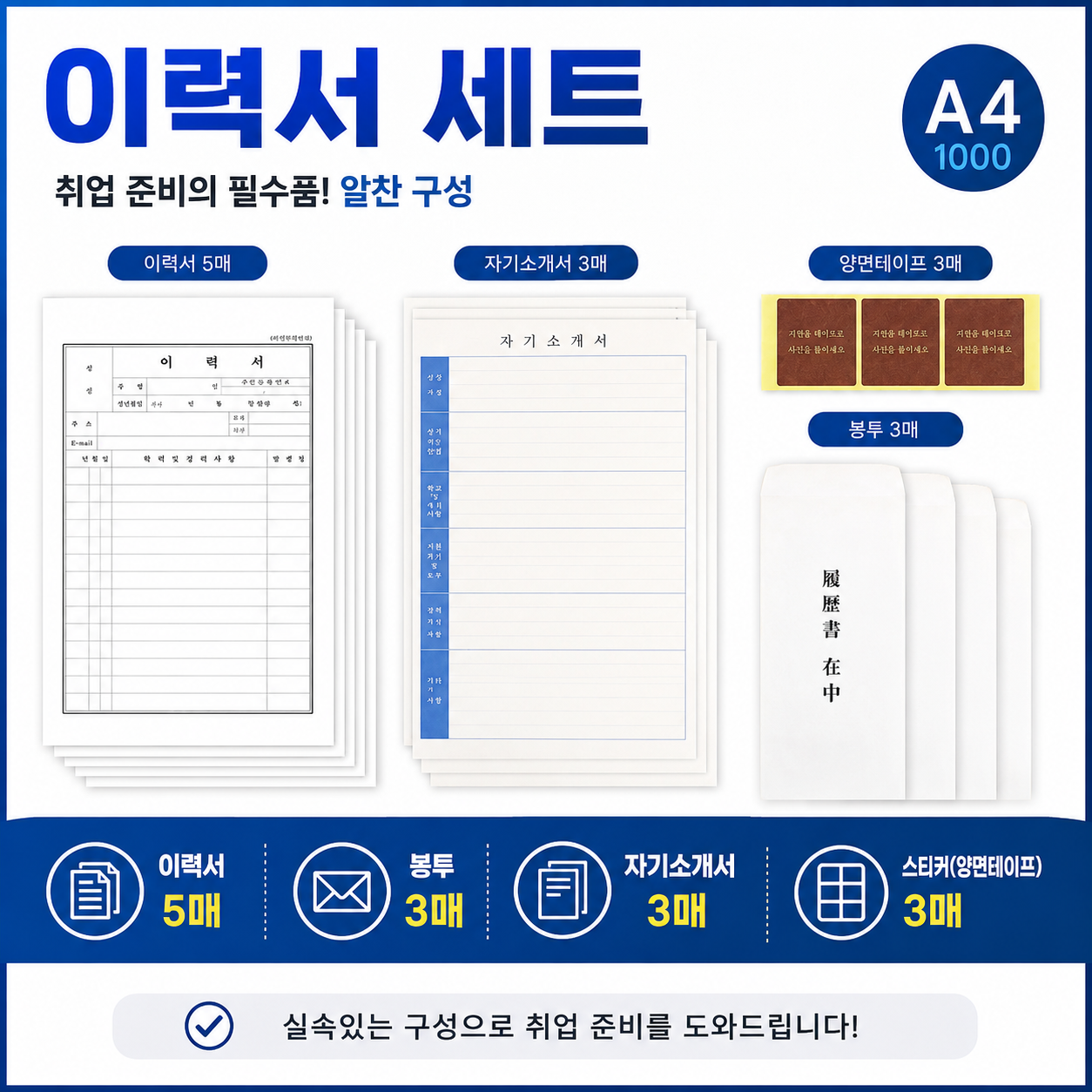 리퍼블리 면접 취업 자기소개서 이력서 세트