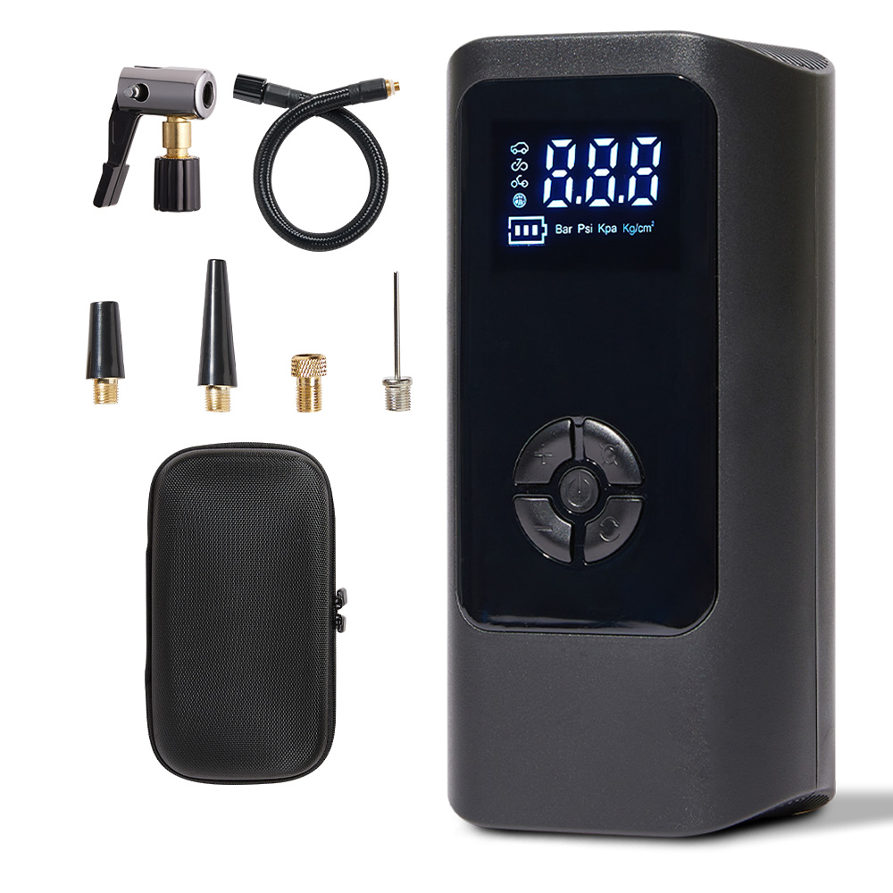 메이튼 휴대용 무선 타이어 공기압 주입기 올인원 에어펌프 세트 6000mAh