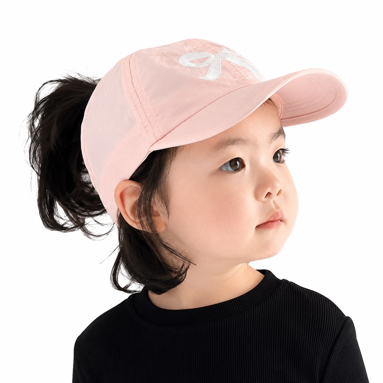 삐삐네옷가게 키즈 여아 리본 물놀이 수영 비치 썬캡모자