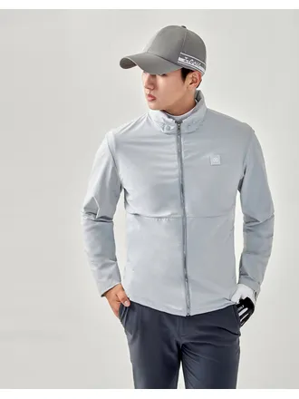 남성 블루 바람막이 점퍼 HUJU3D611B5