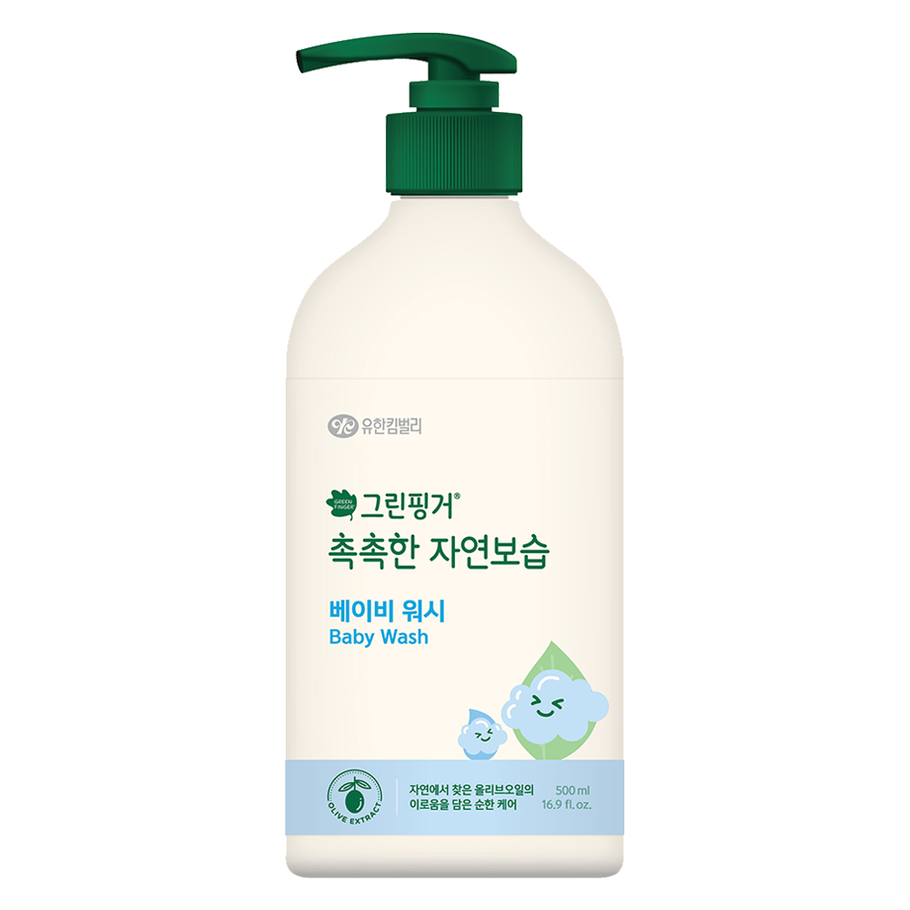 그린핑거  촉촉한 자연보습 베이비 워시