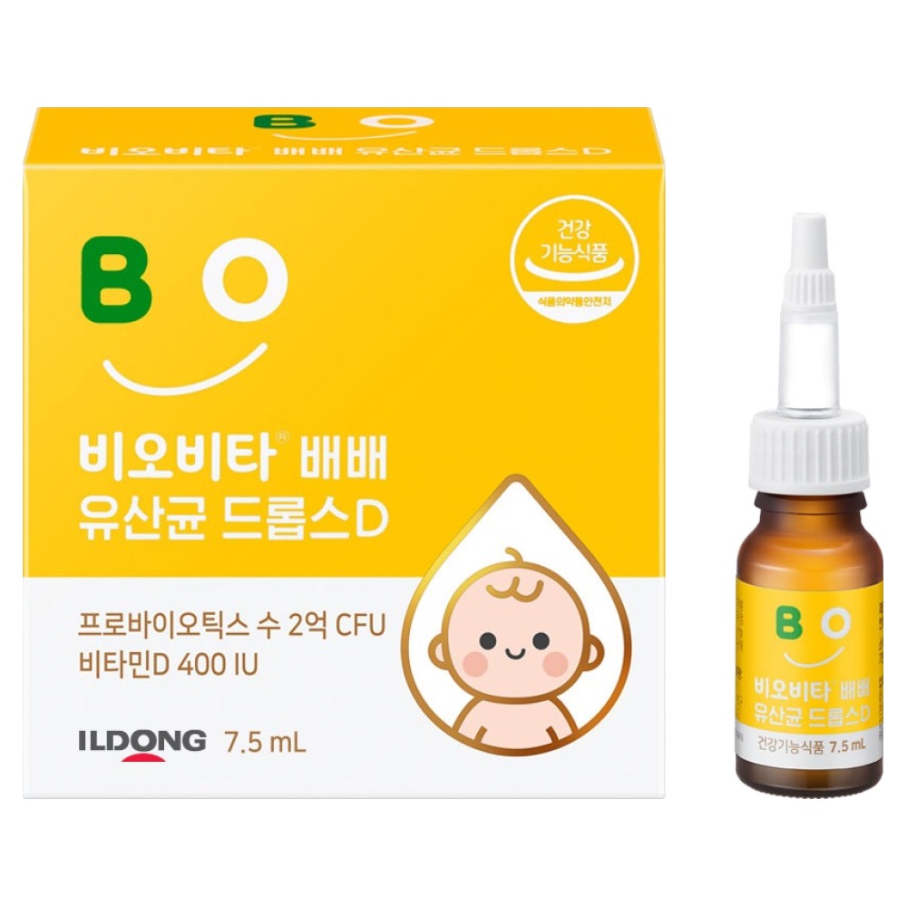 비오비타 유아 배배 유산균 드롭스D