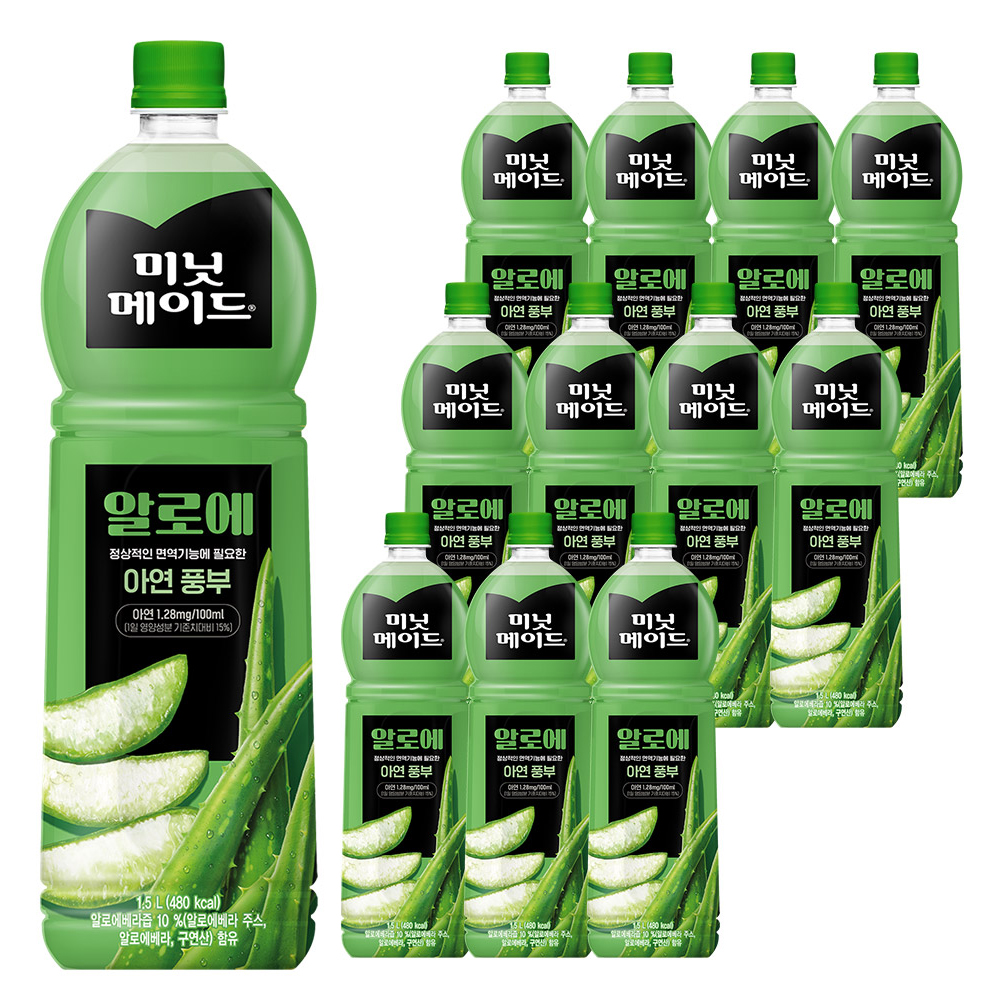미닛메이드 알로에 주스