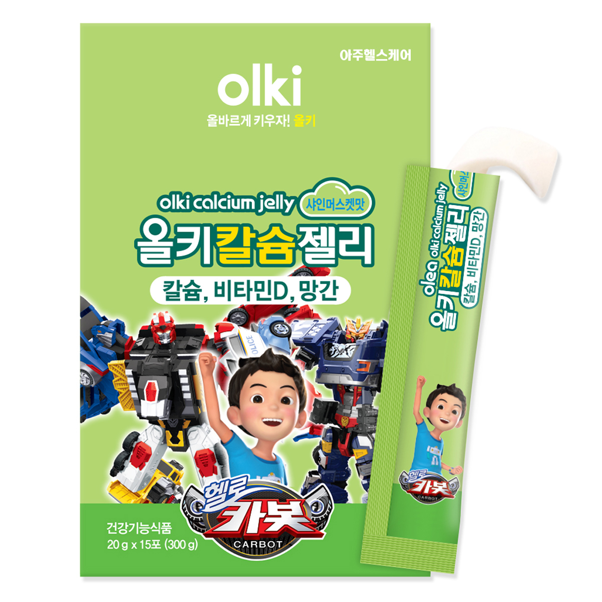 올키 칼슘젤리 샤인머스켓맛 15p