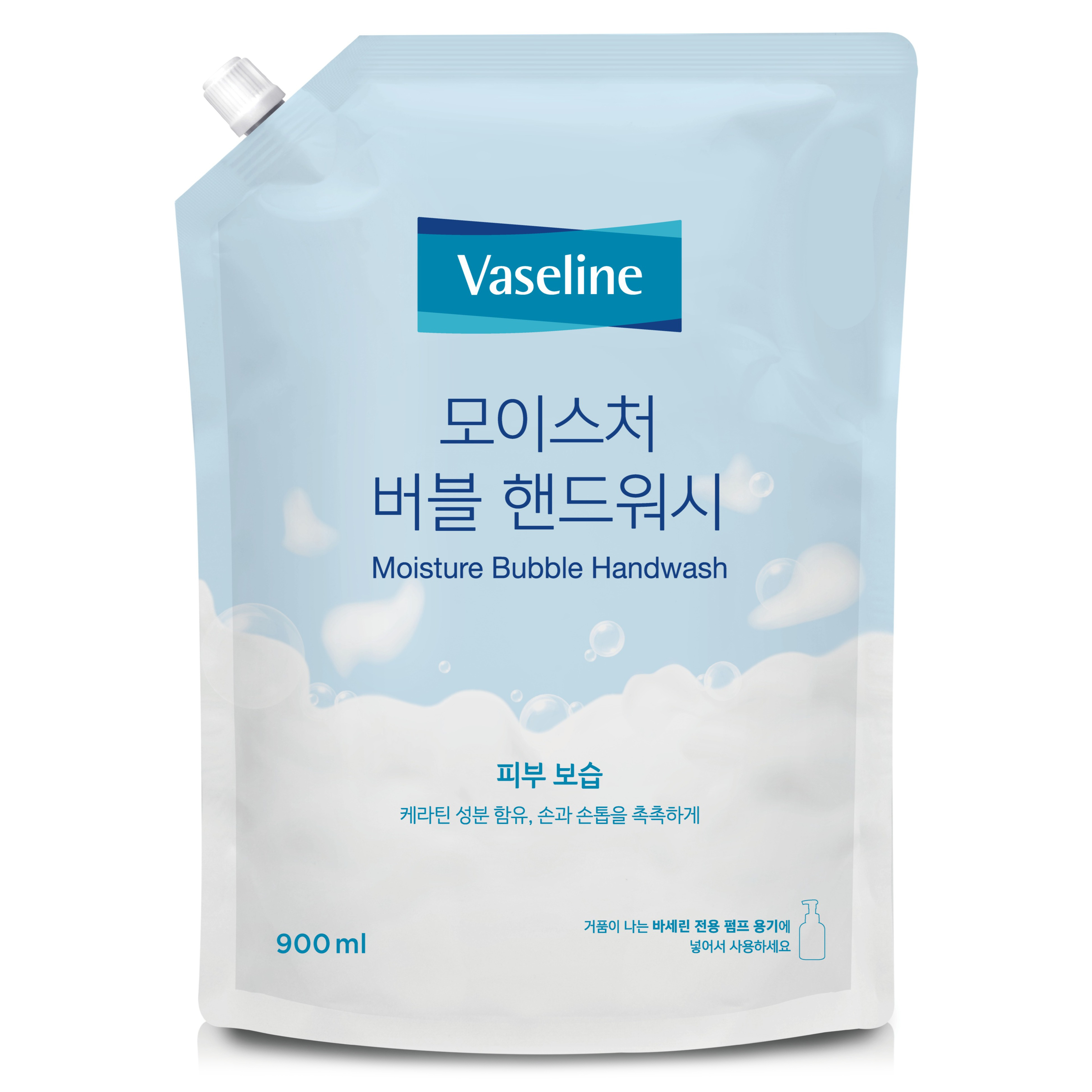 애경바세린 모이스처 버블 핸드워시