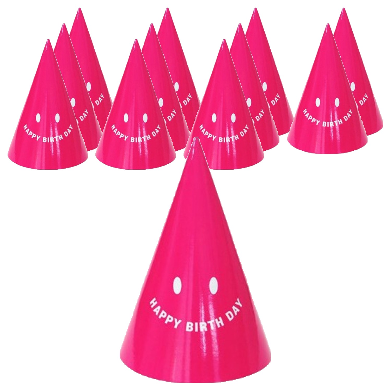 파티쇼 스마일 생일 고깔 모자