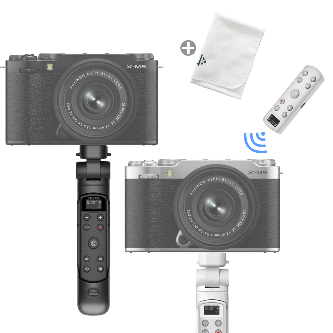 아이리버 정품 OLED 스크린 3세대 무선 슈팅그립 후지필름 카메라 전용 IR-TP25RCF 블랙